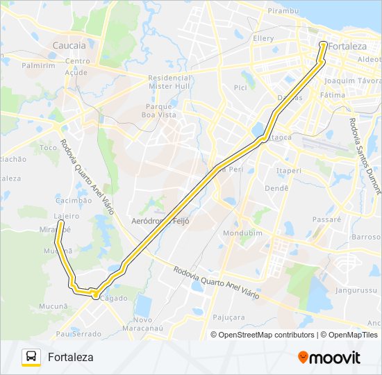 32103 TAQUARA bus Line Map