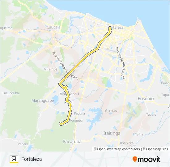 32206 PITAGUARY Bus Line Map