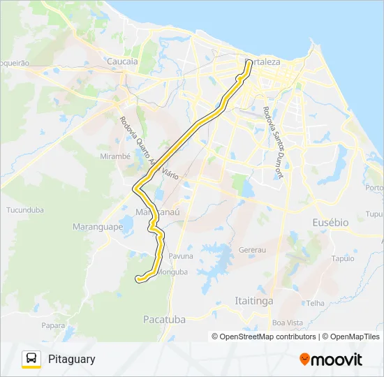 32206 PITAGUARY Bus Line Map