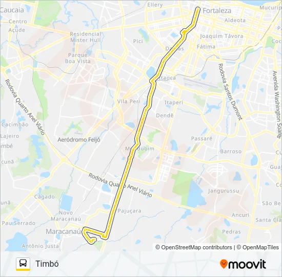 32202 TIMBÓ Bus Line Map
