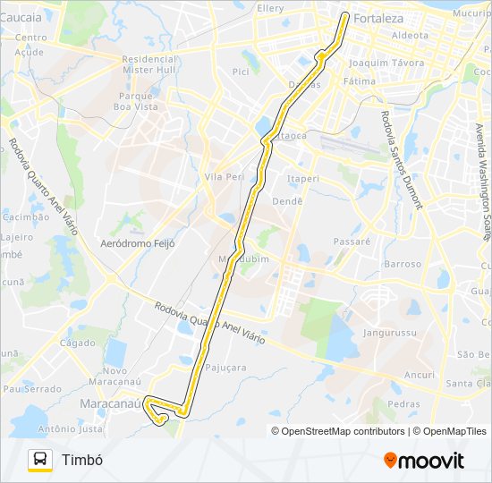 32202 TIMBÓ bus Line Map