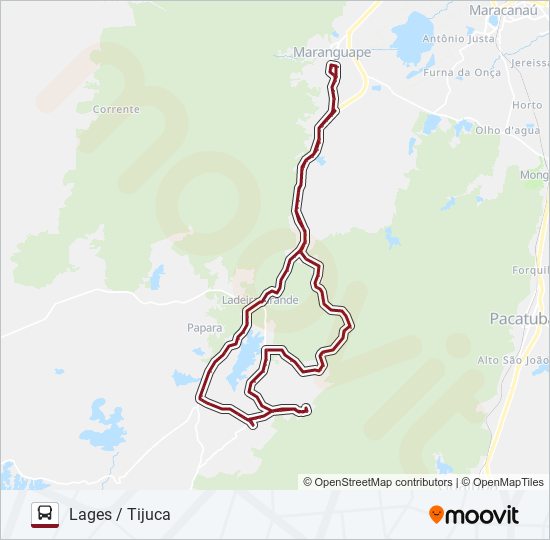 05 TIJUCA bus Line Map