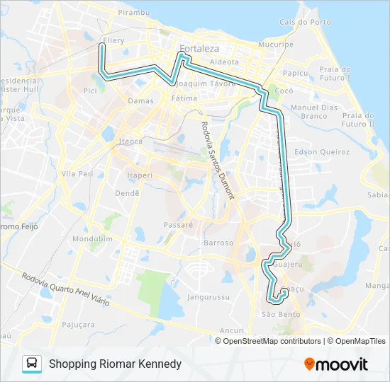 703 PAUPINA / PICI Bus Line Map