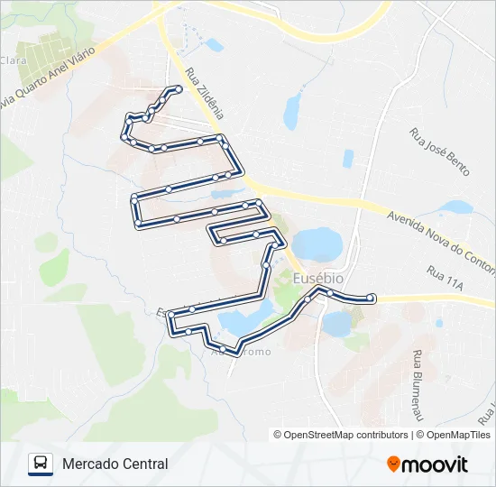 51 COITÉ Bus Line Map