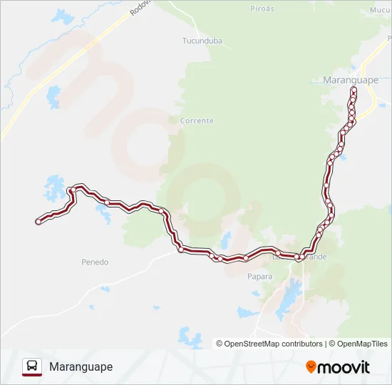 07MG TITO Bus Line Map