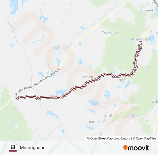 09MG ITAPEBUSSU Bus Line Map