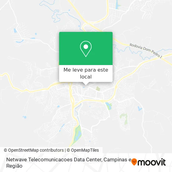 Netwave Telecomunicacoes  Data Center mapa