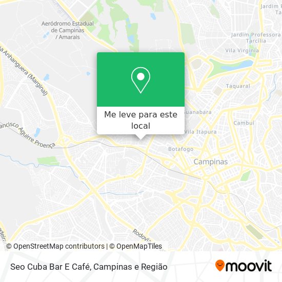 Seo Cuba Bar E Café mapa