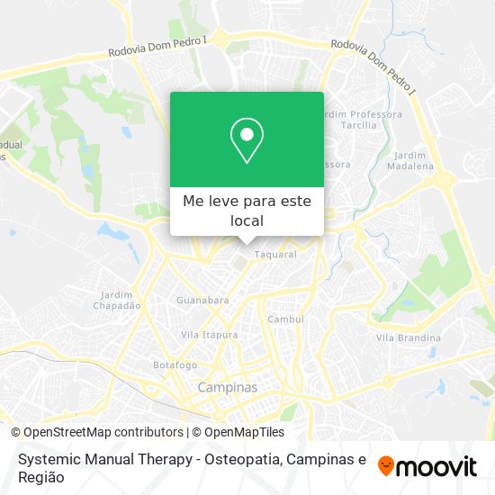 Systemic Manual Therapy - Osteopatia mapa