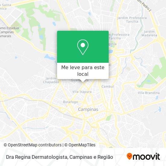 Dra Regina Dermatologista mapa