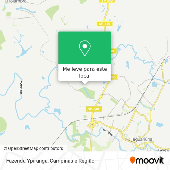 Fazenda Ypiranga mapa