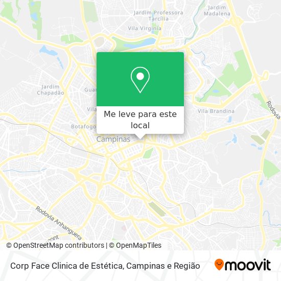 Corp Face Clinica de Estética mapa