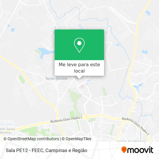 Sala PE12 - FEEC mapa