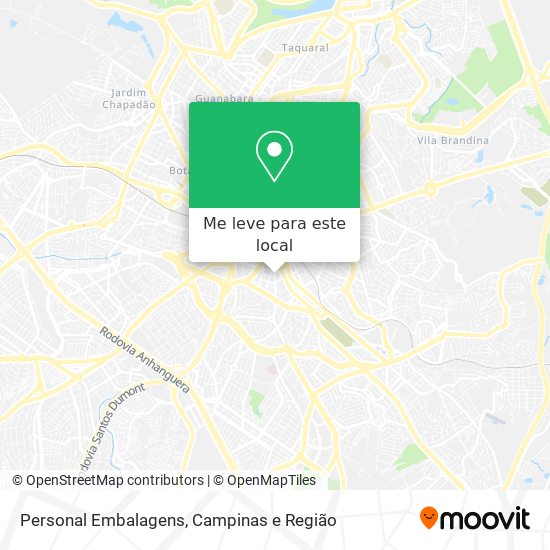 Personal Embalagens mapa