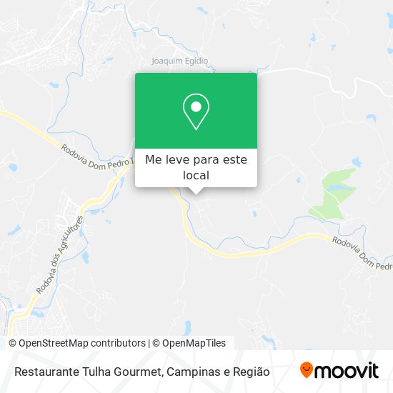 Restaurante Tulha Gourmet mapa