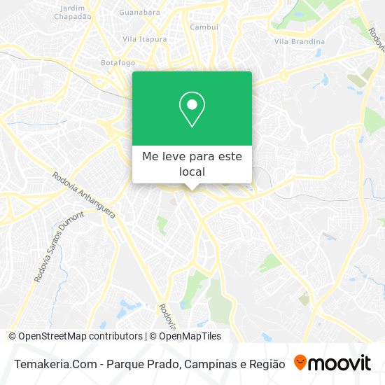 Temakeria.Com - Parque Prado mapa