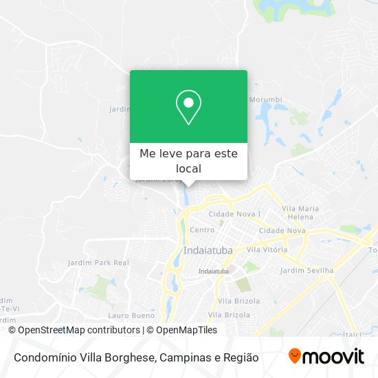 Condomínio Villa Borghese mapa