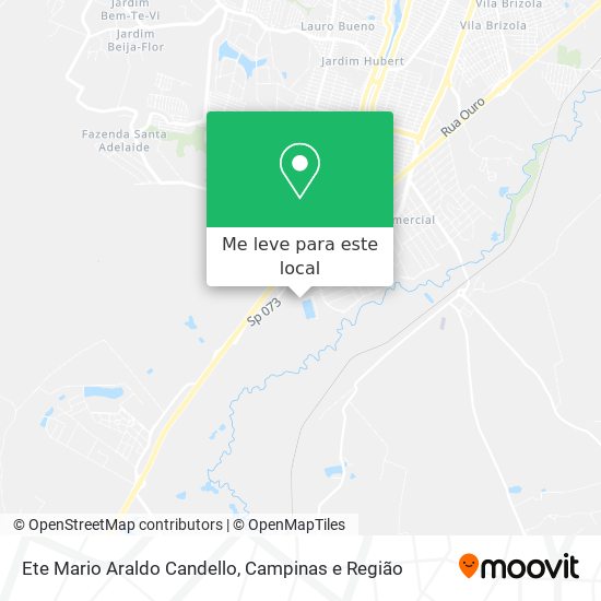 Ete Mario Araldo Candello mapa