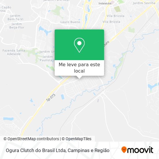 Ogura Clutch do Brasil Ltda mapa