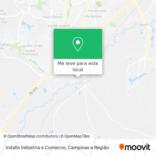 Indafix Industria e Comercio mapa