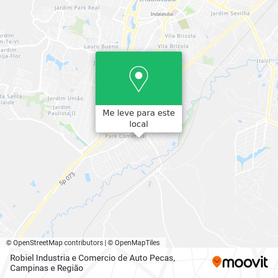 Robiel Industria e Comercio de Auto Pecas mapa