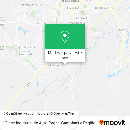 Cipec Industrial de Auto Peças mapa