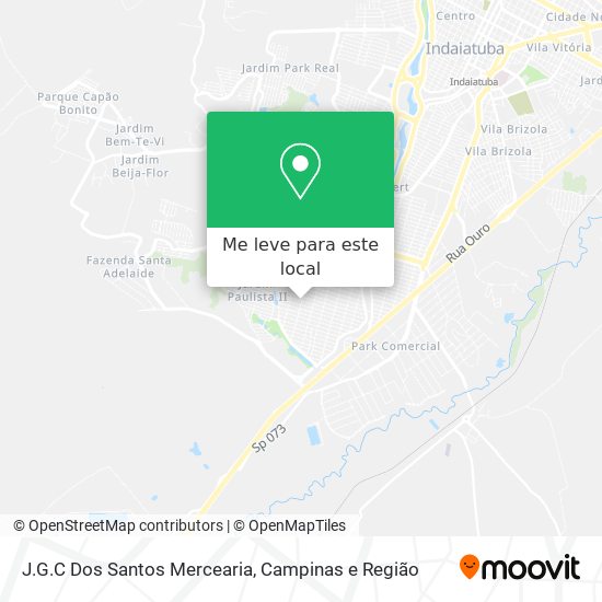 J.G.C Dos Santos Mercearia mapa