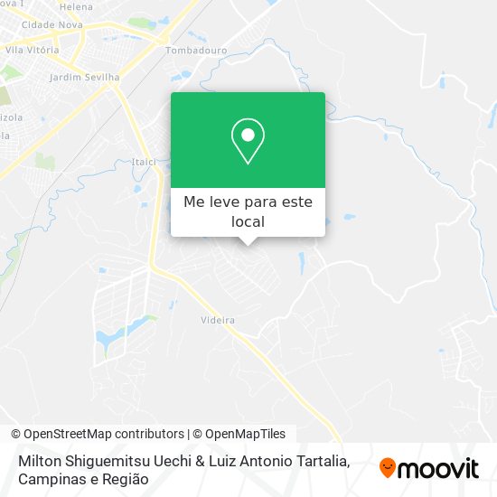 Milton Shiguemitsu Uechi & Luiz Antonio Tartalia mapa