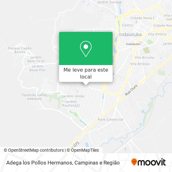 Adega los Pollos Hermanos mapa