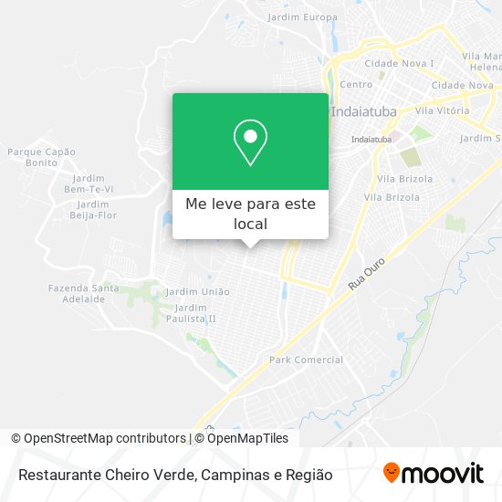 Restaurante Cheiro Verde mapa