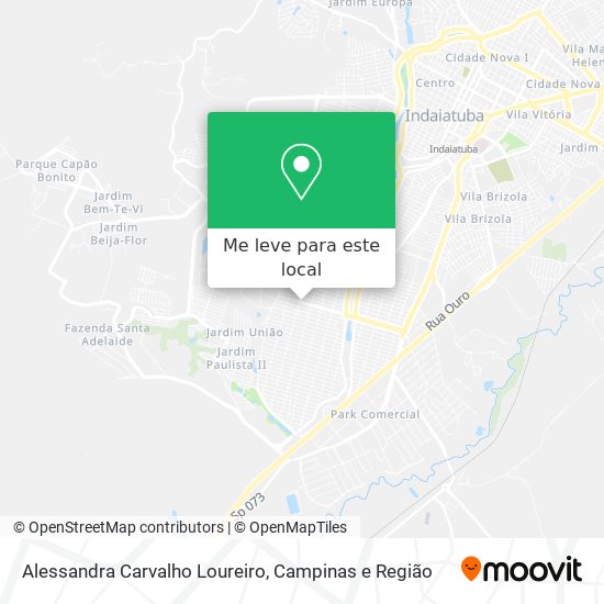 Alessandra Carvalho Loureiro mapa