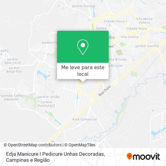 Edja Manicure I Pedicure Unhas Decoradas mapa