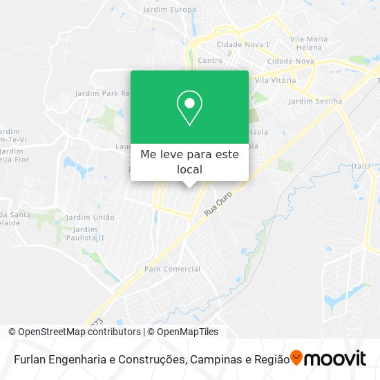 Furlan Engenharia e Construções mapa