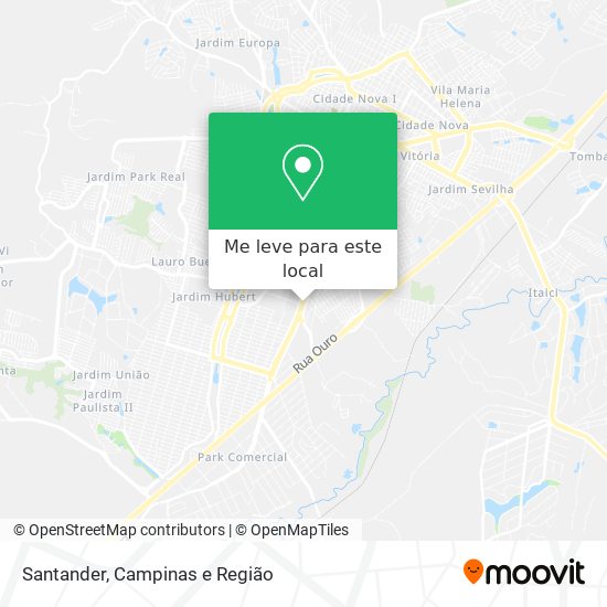 Santander mapa