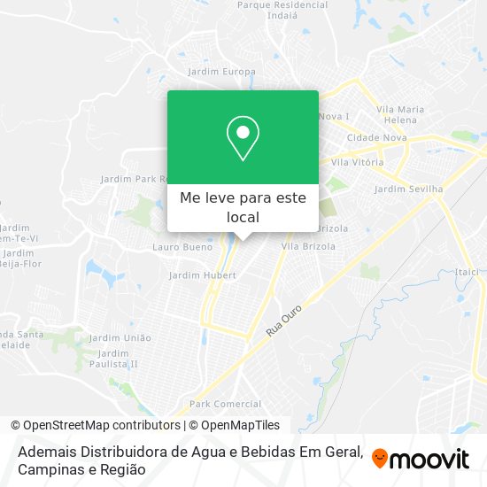 Ademais Distribuidora de Agua e Bebidas Em Geral mapa