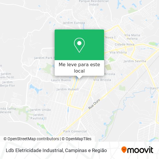 Ldb Eletricidade Industrial mapa