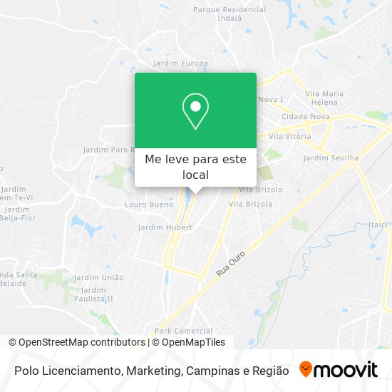 Polo Licenciamento, Marketing mapa