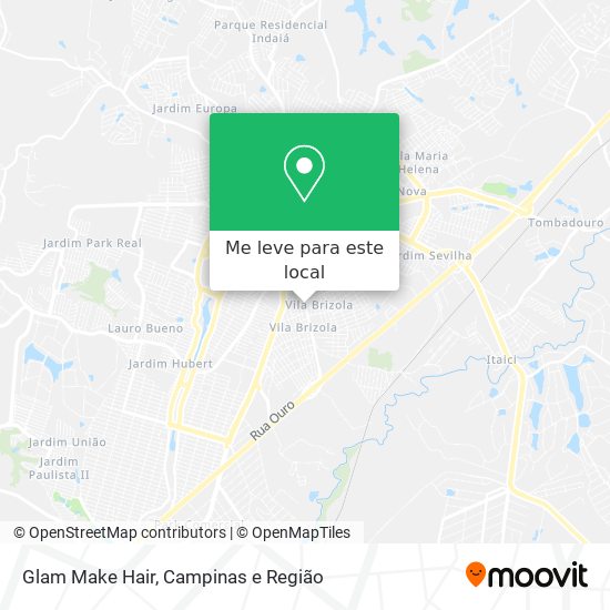 Glam Make Hair mapa