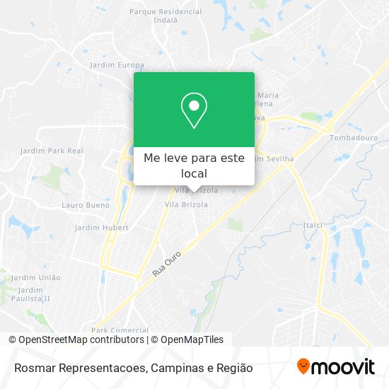 Rosmar Representacoes mapa