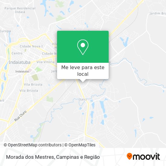 Morada dos Mestres mapa