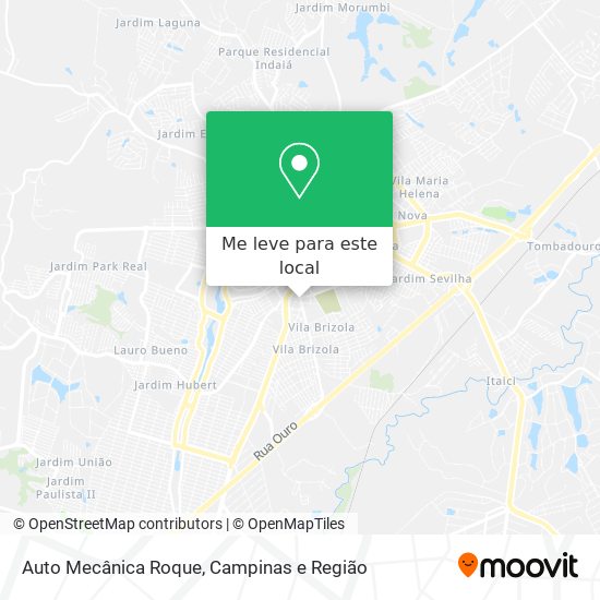 Auto Mecânica Roque mapa