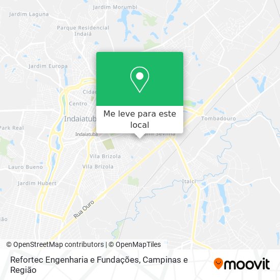 Refortec Engenharia e Fundações mapa