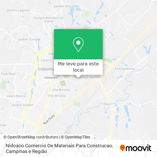 Nidoaco Comercio De Materiais Para Construcao mapa