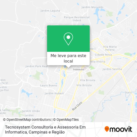 Tecnosystem Consultoria e Assessoria Em Informatica mapa