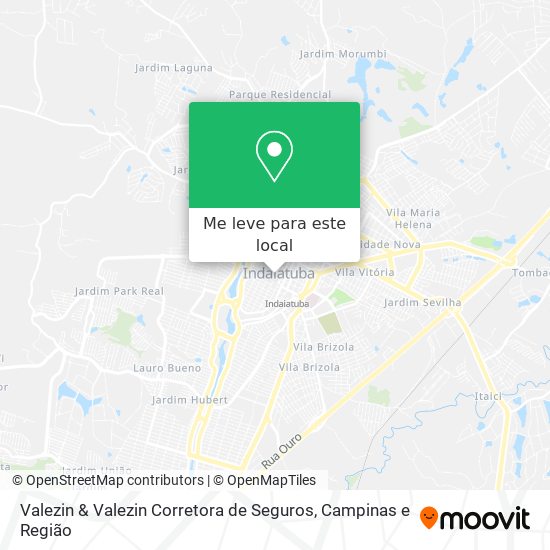Valezin & Valezin Corretora de Seguros mapa
