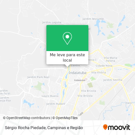 Sérgio Rocha Piedade mapa