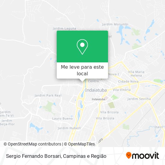 Sergio Fernando Borsari mapa