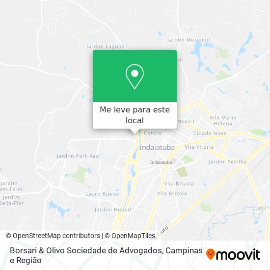 Borsari & Olivo Sociedade de Advogados mapa