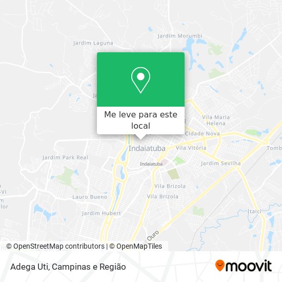 Adega Uti mapa