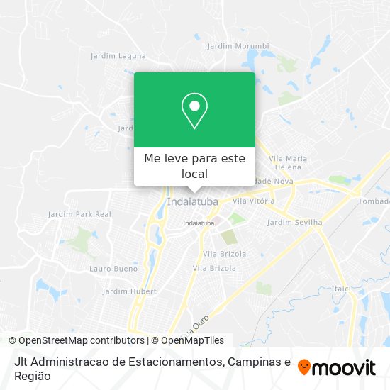 Jlt Administracao de Estacionamentos mapa